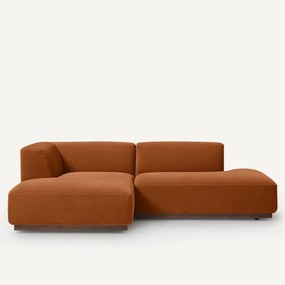 Linkse hoekbank in fluweel, Jacopo