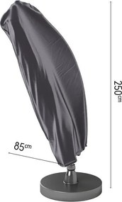 Platinum Aerocover zweefparasolhoes - Ademende hoes voor parasols met gebogen mast tot diameter 3,75m of 3,2 x 3,2m