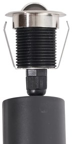 Buitenlamp Set van 5 Moderne grondspots aluminium incl. LED IP67 - Linsey Modern Buitenverlichting