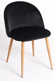 Vint Fluwelen Stoel