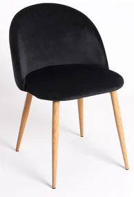 Vint Fluwelen Stoel