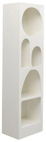 Kare Design Paco Smalle Kast Organische Vorm - 48x32x180cm.