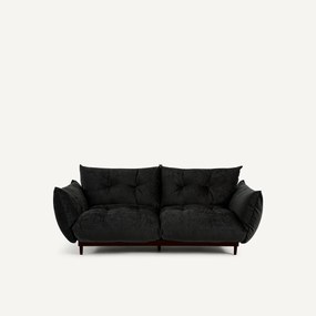 3-zits compacte bank in fluweelmix, VITORIA