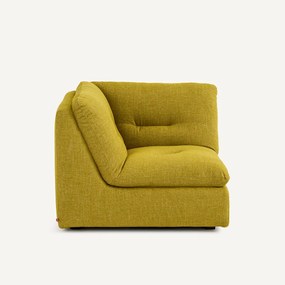 Modulaire 90° hoek in gemêleerde stof, GIULIANO