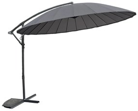 Garden Point Monza 3m diameter antraciet tuinparasol