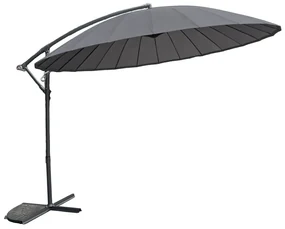 Garden Point Monza 3m diameter antraciet tuinparasol