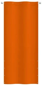 vidaXL Balkonscherm 100x240 cm oxford stof oranje
