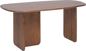 Organisch Gevormde Eettafel 200cm - 200 X 100cm.