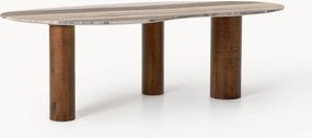 Marmeren eettafel Naruto in organische vorm, in verschillende formaten