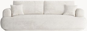 Bouclé slaapbank Ella (3-zits) met opbergruimte, B 253 cm