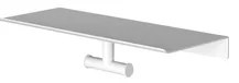 Hotbath &MORE Dubbele Handdoekhaak - voor planchet serie - Mat wit SHA03WH