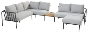 4 Seasons Outdoor Figaro hoekbank XXL *** SALE ***  Loungeset    antraciet weerbestendig