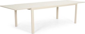 Dining Tuintafel  uitschuifbaar 200/300x97 cm Zand/Beige Presto Tivario