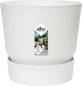 elho bloempot Greenville Round 47- Wit - Diameter 47 x H 44 cm