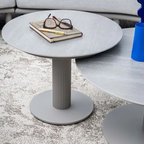 Garden Impressions Liam loungetafel Ø60xH45 cm - taupe