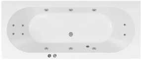 Lambini Designs Round Bubbelbad 180x80cm 6+4+2 hydro jets