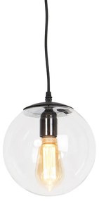 Moderne hanglamp transparant 20 cm - Pallon