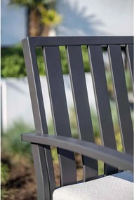 Garden Impressions Neapolis tuinbank 150 cm - donker grijs