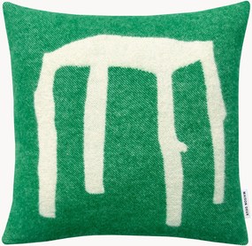 Jacquard wollen kussen Teun Zwets