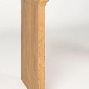 Zuiver Brave Console Tafel Gebogen Eiken - 120 X 38cm.