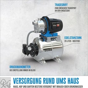 Gude Hydrofoorpomp HWW 1000 ES