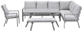 Garden Impressions Senja lounge dining set 5-delig rechts incl. stoel - valley sand