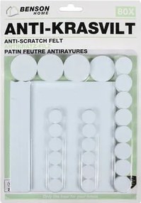 Benson Antikrasvilt set 80 dlg wit