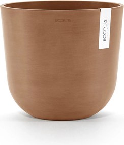 Ecopots bloempot Oslo 25  - Rond - Terra - Diameter 25 x H21,8 cm