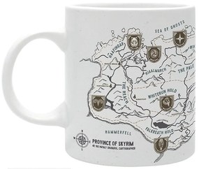 Koffie mok Skyrim - Map