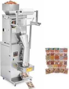 VEVOR Poederverpakkings- en vulmachine, volledig automatische vulmachine 10-500 g, intelligent wegen, vullen en verpakken, roestvrij staal, vloermodel, ideaal voor noten, zaden, thee, koffiebonen, specerijen en meel.