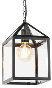 Smart buiten hanglamp zwart IP23 incl. Wifi G95 - Amsterdam