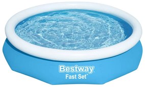 Bestway Zwembad Fast Set rond 305x66 cm blauw