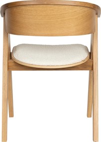 Zuiver Ndsm Design Eetkamerstoel Naturel Hout