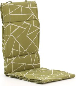 Dunne tuinkussen | Groen | Katoen/Polyester | Madison | 125x50cm | Kees Smit Tuinmeubelen