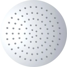 Mueller Ufo chroom thermostatische regendouche 30cm met plafondarm en handdouche op glijstang