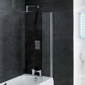 Eastbrook Guard badwand 30x140cm chroom