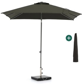 Shadowline Push-up parasol 240x240cm | Kees Smit Tuinmeubelen