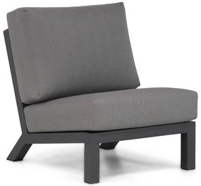 4 Seasons Outdoor Capitol/Lifestyle Garden Furniture Riviera Dining Loungeset Aluminium/teak Grijs 5-delig