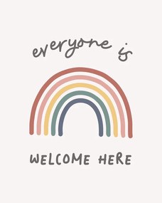 Ilustratie Everyone Is Welcome Here, Beth Cai