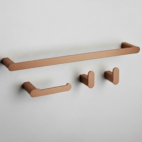 Badkameraccessoireset Mati Brush Copper 4-delig