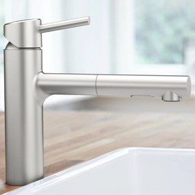 Grohe Concetto keukenkraan met uittrekbare handdouche dualspray Supersteel