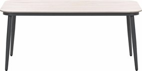 Garden Impressions Lagan lounge dining tafel 160x90 cm - light teak vironwood