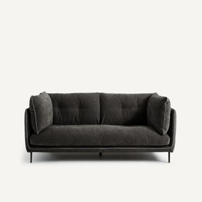 2-zits bank, chenille fluweel, Botero