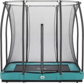 Salta trampoline Comfort Edition Ground - 214 x 153 cm - Rechthoekig - Groen