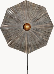 Wandlamp Panama van raffia