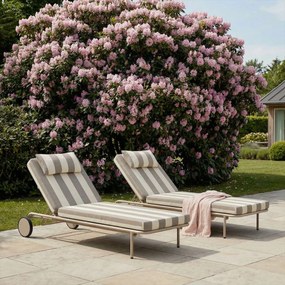 Mollis Sunbed Outdoor - Renesse Taupe