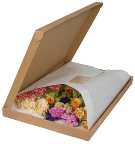 Droogbloemen in Letterbox - 35cm