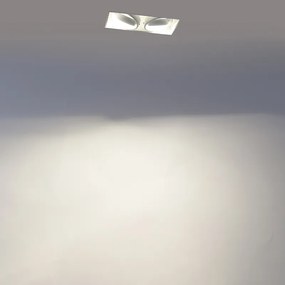 Smart inbouwspot wit trimless incl. 2 WiFi GU10 - Oneon 2