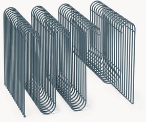 Metalen tijdschriftenhouder Curva