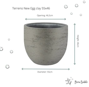 Pot Terreno new egg clay